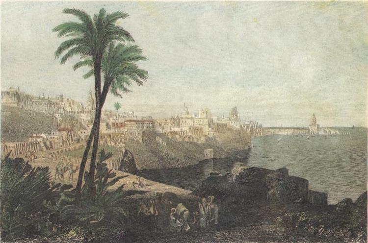 Henri Rousseau Algiers(General view) Engraving France oil painting art